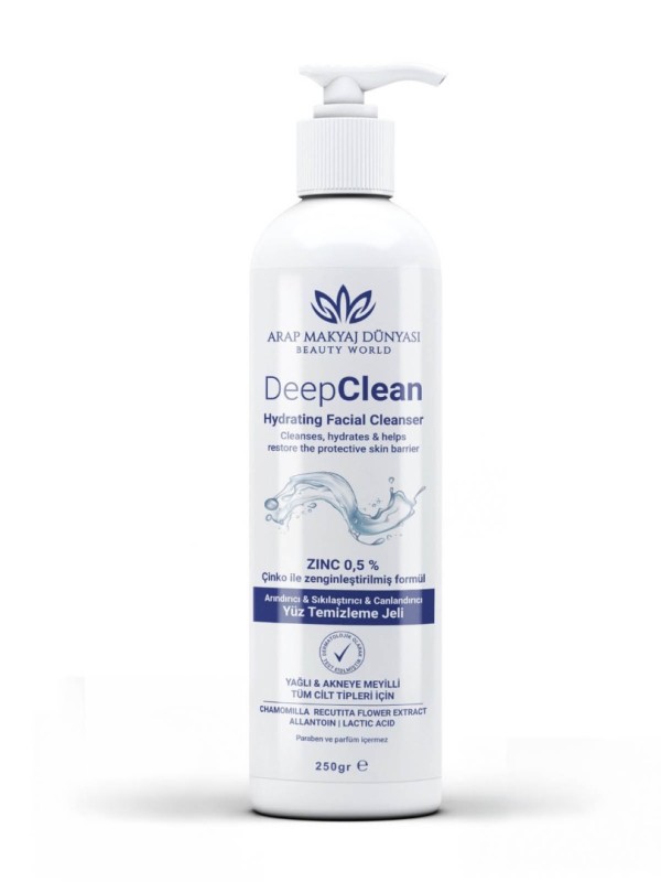 DeepClean Yüz Temizleme Jeli 250gr