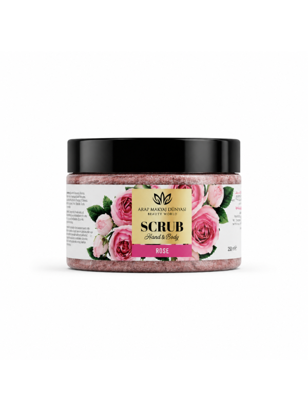 Scrub - Gül El & Vücut Peeling 250gr